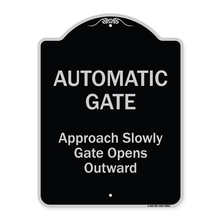 Designer Series-Automatic Gate Approach Slowly Gate Opens, 24