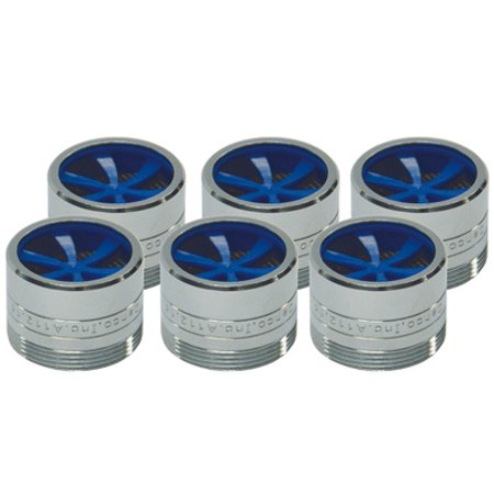1unitFFGA-9862 Danco 10493 Faucet Aerator Dual Thread Water Saving Chrome Pack of 6