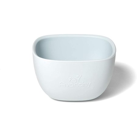 Silicone La Petite Mini Silicone Bowl Gray - Silicone Baby Dishes - Baby Bowl - Silicone Bowl - Baby Dishes Set - Baby Feeding Bowl - Bowls for Toddle