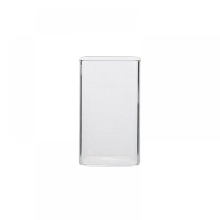 Drinking Glasses 12 Oz  Square Glasses Stemless Elegant Bar Glassware for Water  Juice  Beer  Drinks and Cocktails and Mixed Drinks  Lead-free Square 