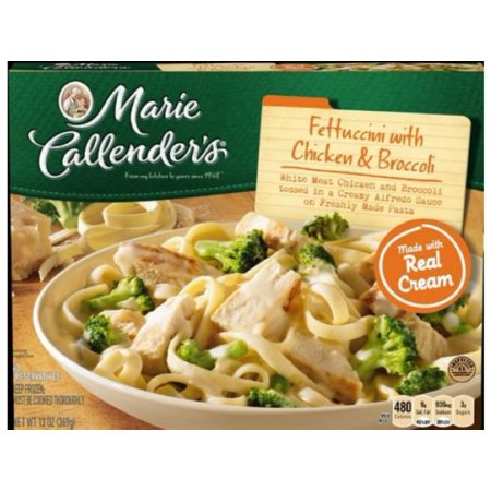 Conagra Marie Calendar Fettuccini with Chicken and Broccoli 13oz (PACK of 8)