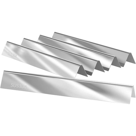 Grill Heat Plates 7540 24.5 Inches Flavor Bars for Weber Genesis 24.5  Stainless Steel