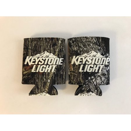 Keystone Light - Real Tree Camo - Beer Can Cooler - 2 Pk