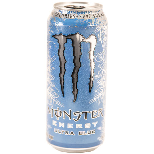 Monster Energy  Ultra Blue  Sugar Free Energy Drink  16 Fl Oz  Single