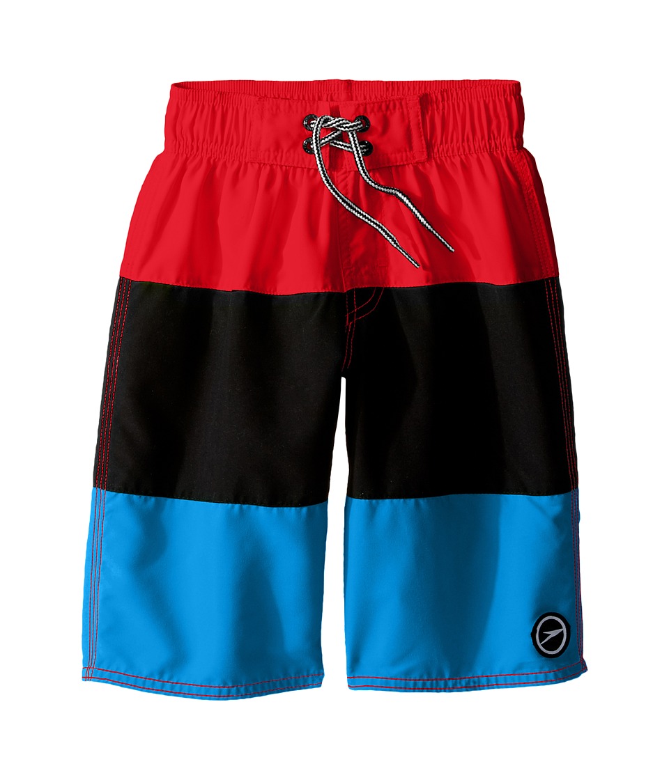 Speedo Kids - Blocked Volley Shorts (Little Kids/Big Kids) (Atomic Red) Boy's Swimwear
