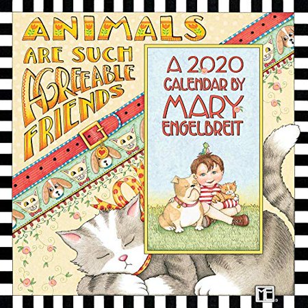 Mary Engelbreit 2020 Mini Wall Calendar: Animals Are Such Agreeable Friends  Pre-Owned Other 1449496938 9781449496937 Mary Engelbreit