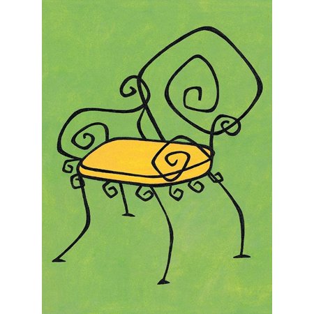 Green Chair Poster Print by Unknown Unknown (18 X 24) # 4804