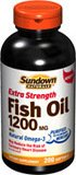 Sundown Naturals Fish Oil Softgels