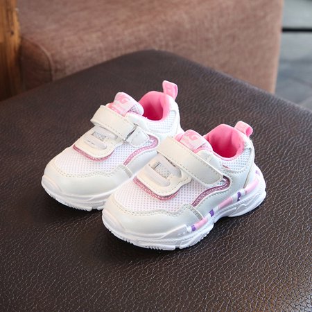 Relanfenk Baby Shoes for Boys Girl Toddler Girls Children Casual Sneakers Mesh Soft Running Letter Shoes
