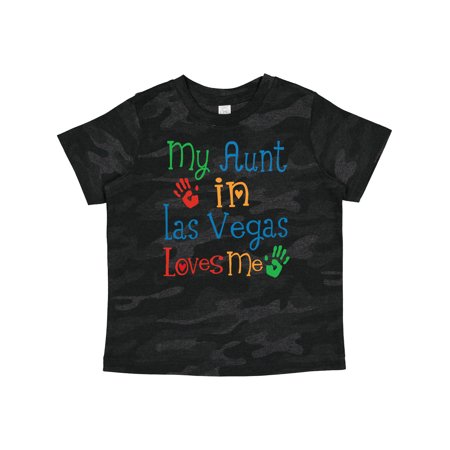Inktastic My Aunt in Las Vegas Loves Me Gift Baby Boy or Baby Girl T-Shirt