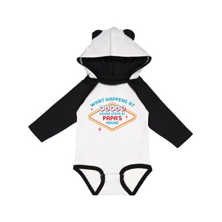 Inktastic Las Vegas Stays at Papa S Gift Baby Boy or Baby Girl Long Sleeve Bodysuit