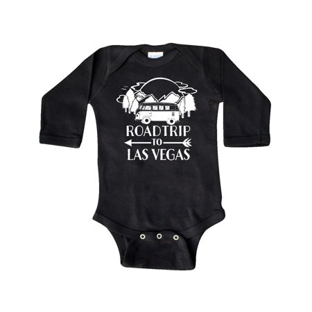 Inktastic Road Trip to Las Vegas Gift Baby Boy or Baby Girl Long Sleeve Bodysuit