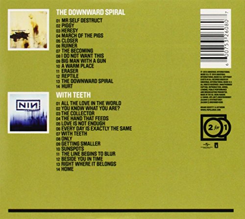 Nine Inch Nails  the Downward SpiralWith Teeth CD 2 Discs (2010) thumbnail