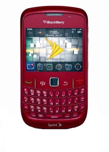 BlackBerry Curve 8530 Phone, Red (Sprint)