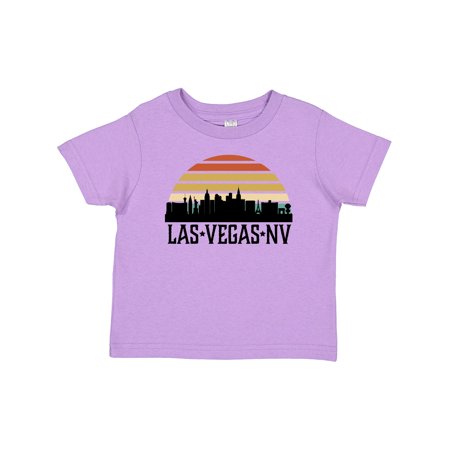 Inktastic Las Vegas Nevada Skyline Retro Gift Baby Boy or Baby Girl T-Shirt