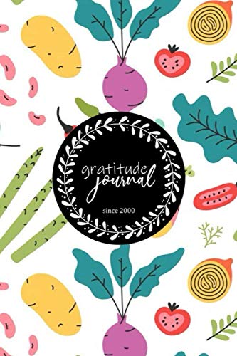 Gratitude Journal, Various Hand Drawn Vegetables Leaves : a 52 Week Guide to Cultivate an Attitude of Gratitude for Women/Man: Gratitude Journal ... f