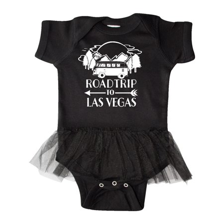 Inktastic Road Trip to Las Vegas Gift Baby Girl Tutu Bodysuit
