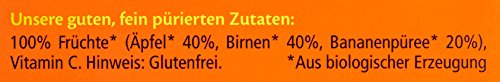 Hipp Früchte-Spaß Apfel-Birne-Banane 4 X 90g, 4er Pack (4 X 360 G) thumbnail