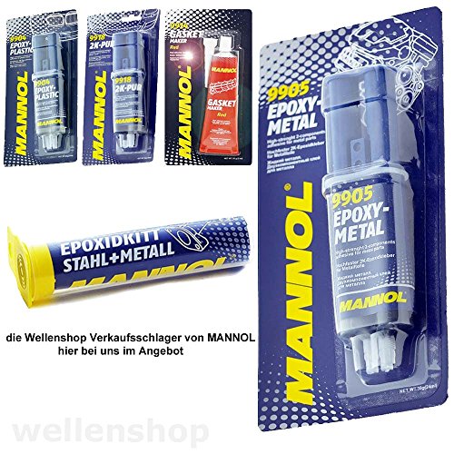 MANNOL Epoxy-Metal 2K-Epoxid-Kleber Metallklebstoff 9905 30g thumbnail