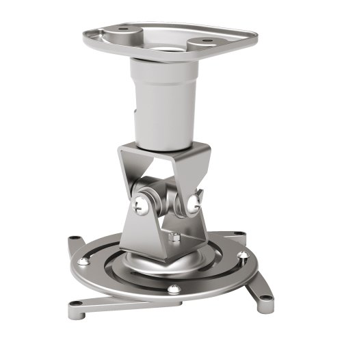 PureMounts PM-Spider-Plus - Deckenhalterung - Silber - 360° Drehbar - +25° Bis -25° Neigbar thumbnail