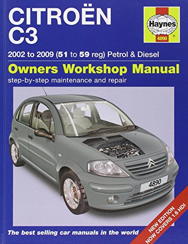 Citroen C3 Petrol & Diesel Service and Repair Manual: 2002-2009 (Haynes Service and Repair Manuals) Mead, John [Used - Very Good] [Softcover]