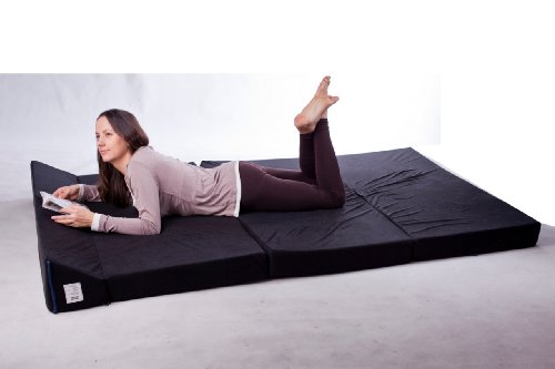 Sessel Gästebett Schlafsessel Klappmatratze Sofa Schlafsofa Doppelbett Matratze Hellgrün-1229 thumbnail