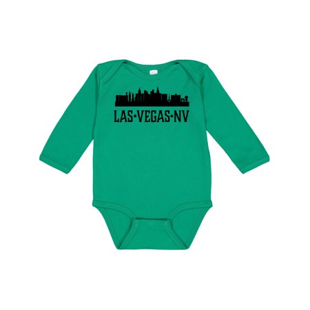 Inktastic Las Vegas Nevada City Skyline Gift Baby Boy or Baby Girl Long Sleeve Bodysuit