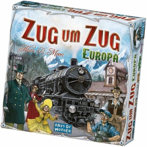 Asmodee Unterhaltungsspiel Zug Um Zug - Europa Zug Um Zug Europa 200098