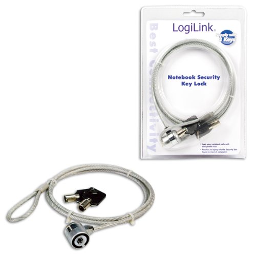 LogiLink Notebook Security Lock Cable Lock 1.5 M thumbnail