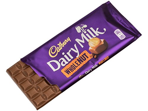 Cadbury Dairy Milk Whole Nut Chocolate Bar