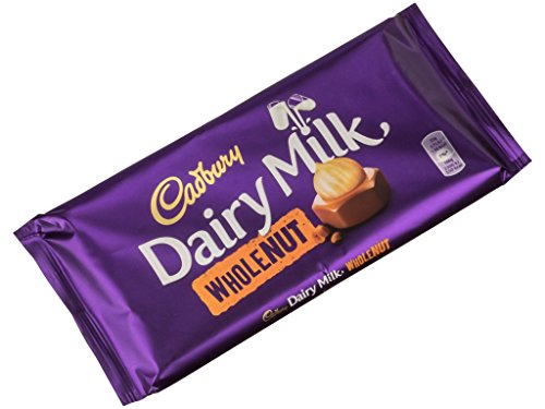 Cadbury Dairy Milk Whole Nut Chocolate Bar thumbnail