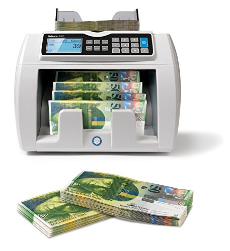 Safescan 112-0492 Automatischer Banknotenzähler Mit 6-facher Falschgelderkennung, Grau thumbnail