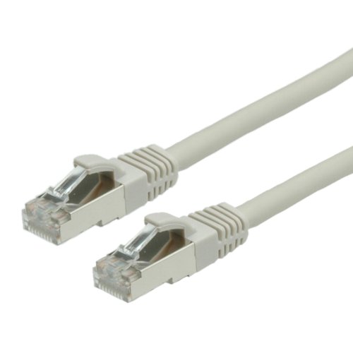 Value S/FTP Patch Cord Cat.6, Halogen-free, Grey, 1 M
