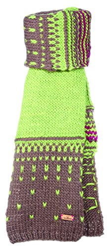 Nordbron Damen Strickschal Sinhala S, Brown, 180 X 20 Cm, 1021