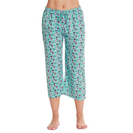 Just Love Womens Pajamas Cotton Capri Pants 6331-10388-3X