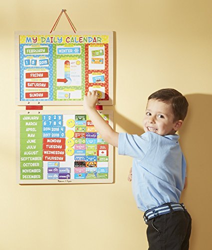 Melissa & Doug My First Daily Magnetic Calendar
