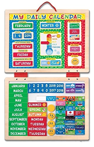 Melissa & Doug My First Daily Magnetic Calendar thumbnail