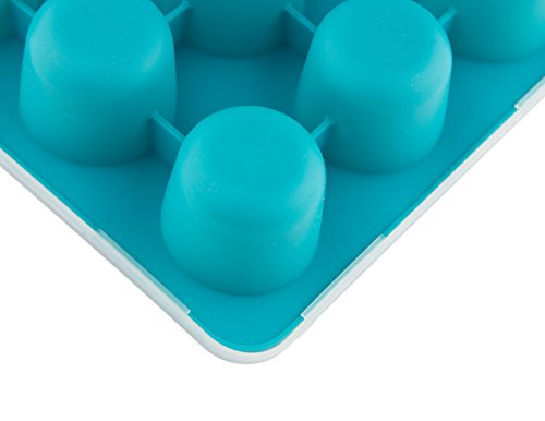 Tootsy Boo Baby Food Storage Cubes Freezer Tray with Sturdy Clip-on Lid | BPA Free Silicone for Easy Pop Out | Make 9 Portions of 60 Grams E thumbnail
