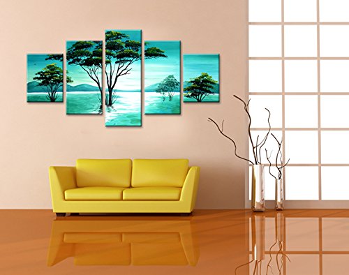 Bild & Kunstdruck Der Deutschen Marke Visario 160 X 80 Cm 5588 Bilder Auf Leinwand Kunstdrucke Bäume Wandbild thumbnail