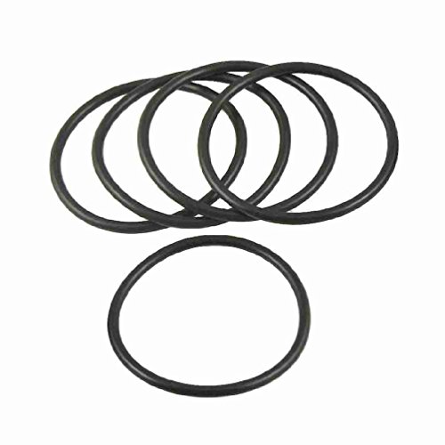5 Stück 60 Mm X 3,5 Mm X 53mm Flexible Gummi-O-Ring-Dichtung Waschmaschine Schwarz thumbnail