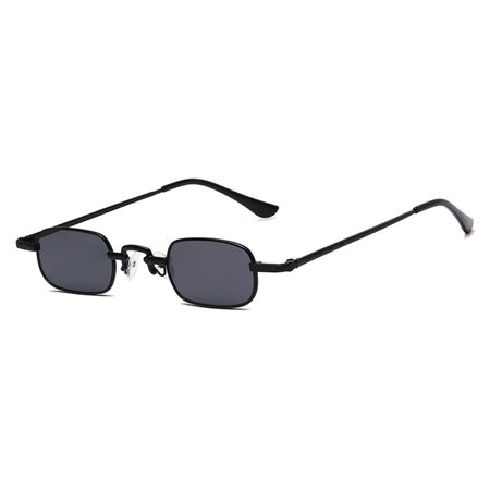 Sunglasses Women S Square Sunglasses Women S Fashion Net Red Glasses 9303 a Black Frame Gray Piece Polarized Sunglasses Lightweight Metal Frame Sun Pr