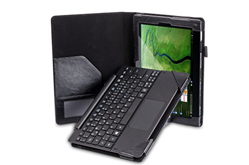 Supremery 2in1 Odys Winpad 12 Hülle Tasche Case Tastatur Cover Zubehör Schutzhülle Für Odys Winpad 12 thumbnail