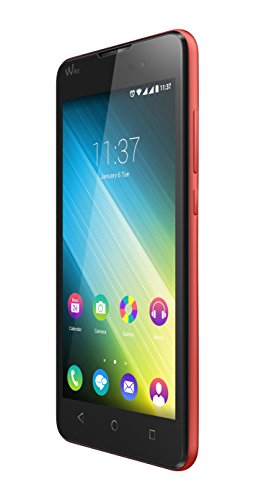 Wiko 9545 Lenny 2 Smartphone (12,4 Cm (5 Zoll) IPS-Display, 1,3 GHz Quad-Core Prozessor, 8GB Interner Speicher, 1GB RAM, Android 5.1 Lollipop) Koralle thumbnail