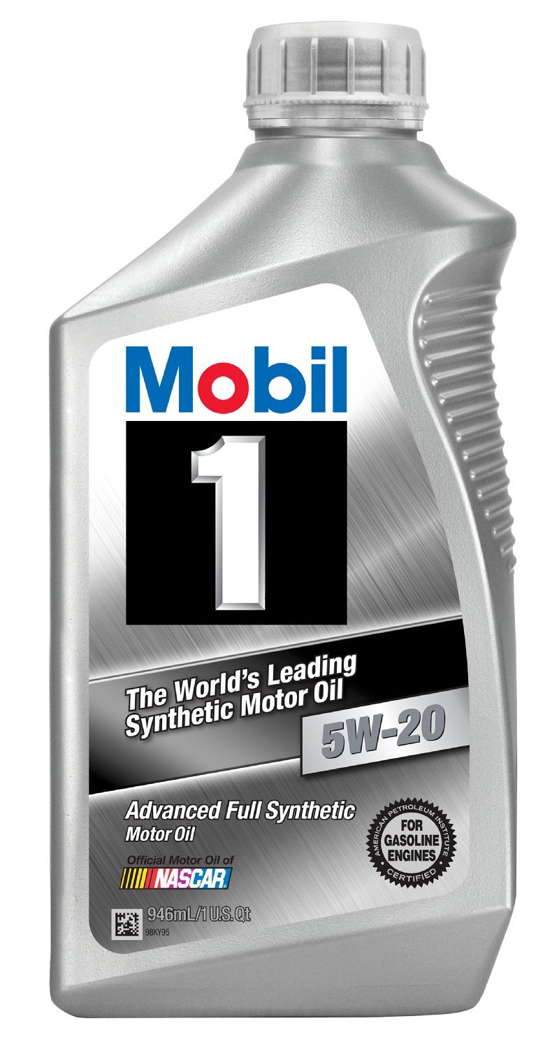 Mobil 1 Advanced Full Synthetic Motor Oil 5W-20  1 Qt (6 Pack)