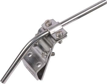 Dehn Gutter Clamp ST/TZN for Bead 13-25mm with Two-Screw Cleat - 338000