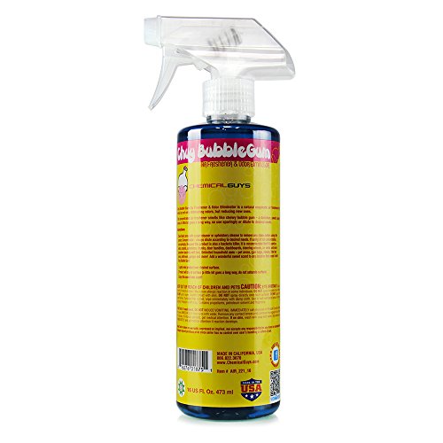Chemical Guys AIR22116C12 Chuy Bubble Gum Premium Air Freshener and Odor Eliminator - 16 Oz. (Case of 12) thumbnail