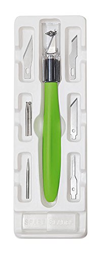 Wedo 78 72199 Teppichmesser Feststehendes Messer Grün - Limette (78 72199)