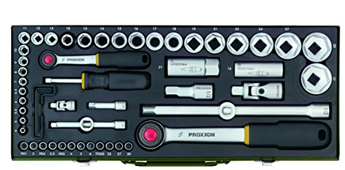 56-piece Set with 1/4  and 1/2  Ratchets