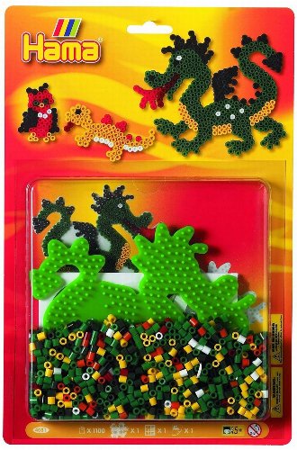 Hama Dragon Large Blister Kit Gift Creative Art Bead Beads Set