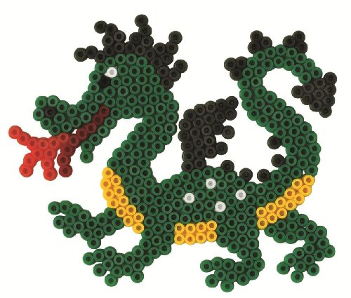 Hama Dragon Large Blister Kit Gift Creative Art Bead Beads Set thumbnail